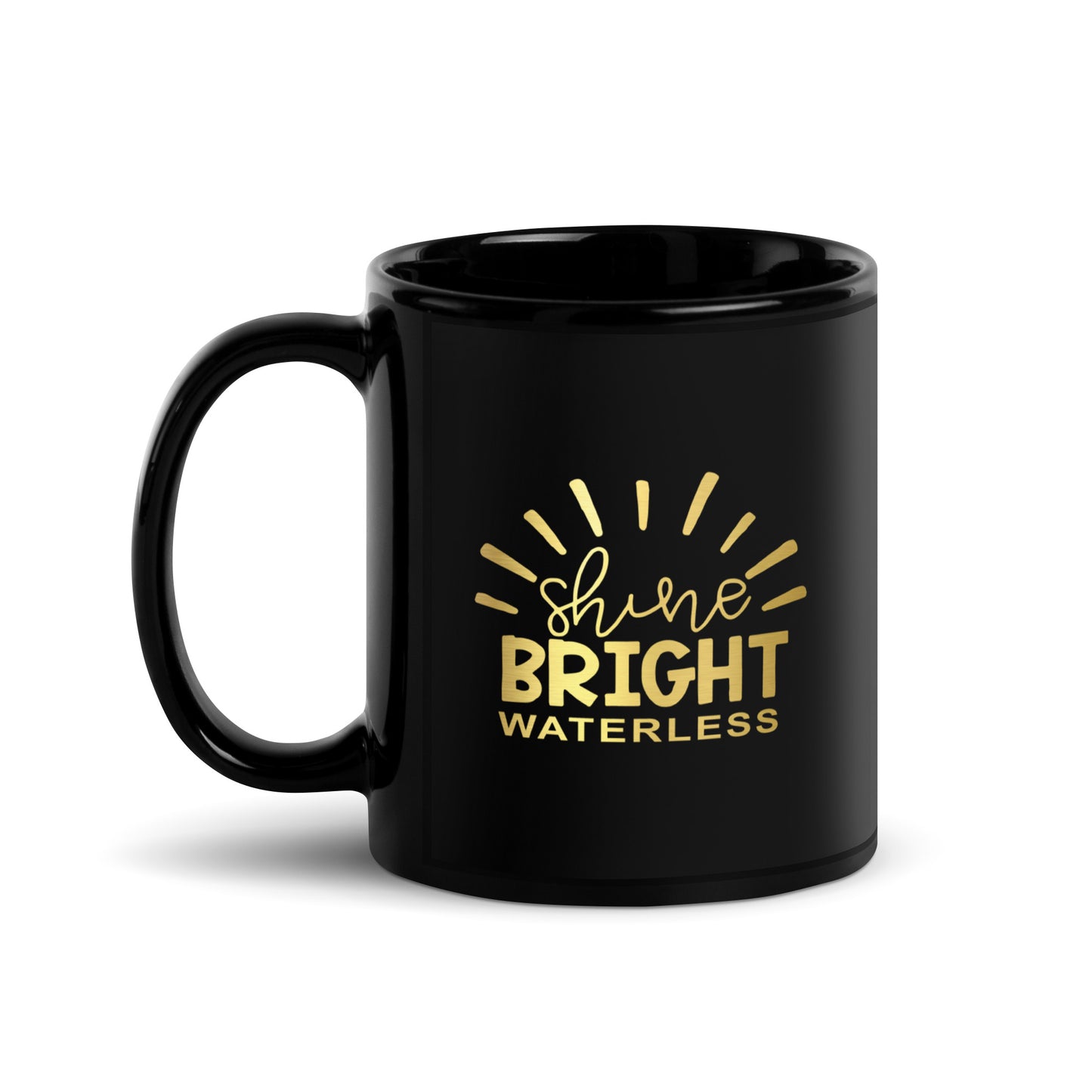 BSW Black Glossy Mug
