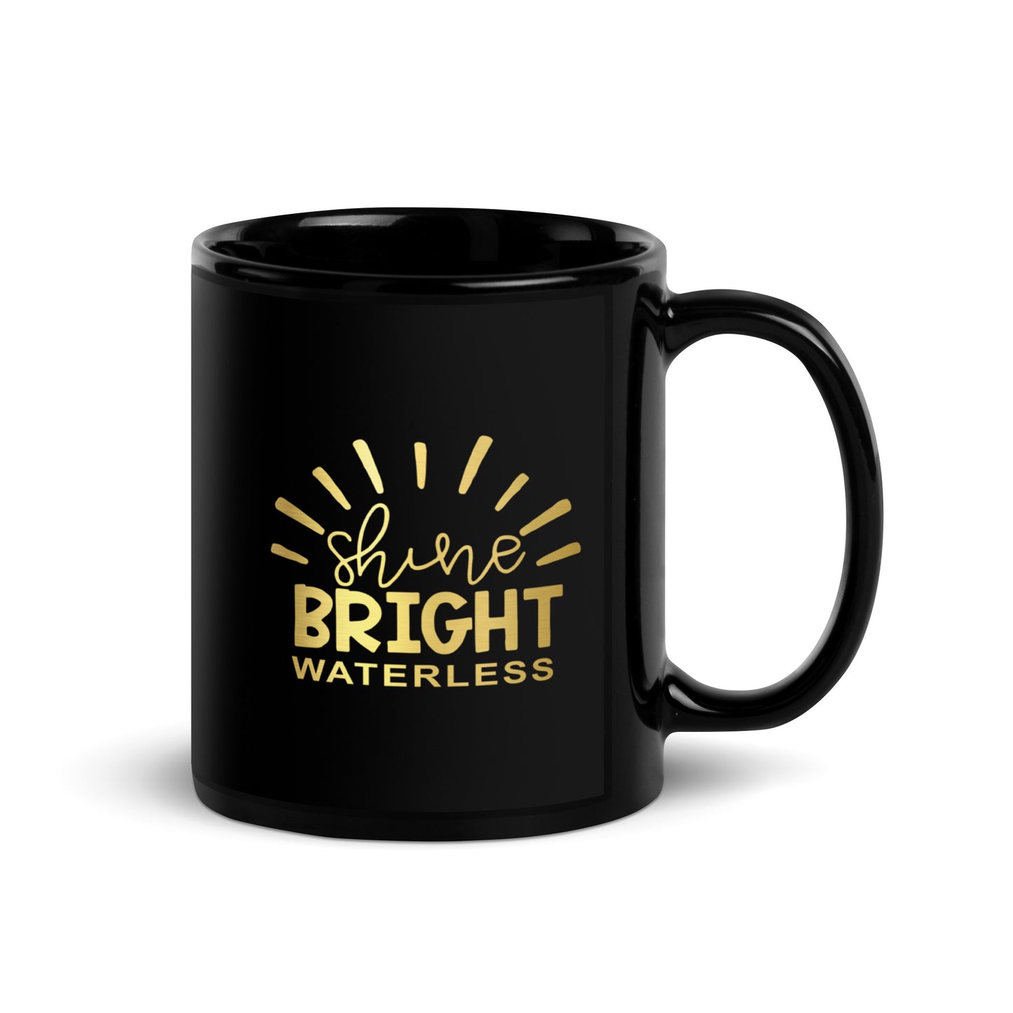 BSW Black Glossy Mug