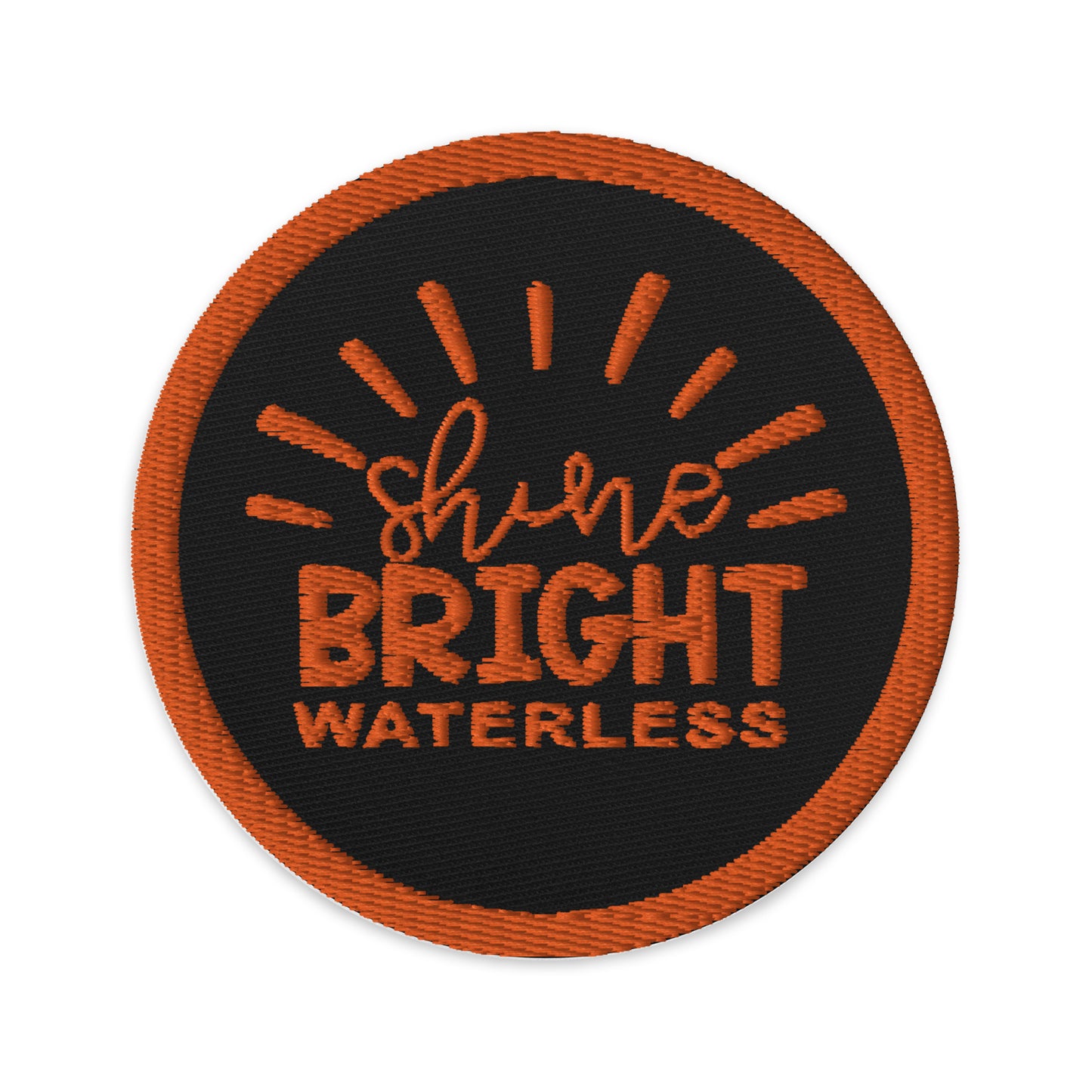 Shine Bright Embroidered patches